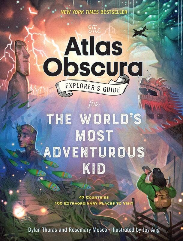 Atlas Obscura Explorer's Guide World's Most Adventurous Kid - Spiral Circle