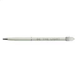 Be The Light Crystal Pen - Spiral Circle