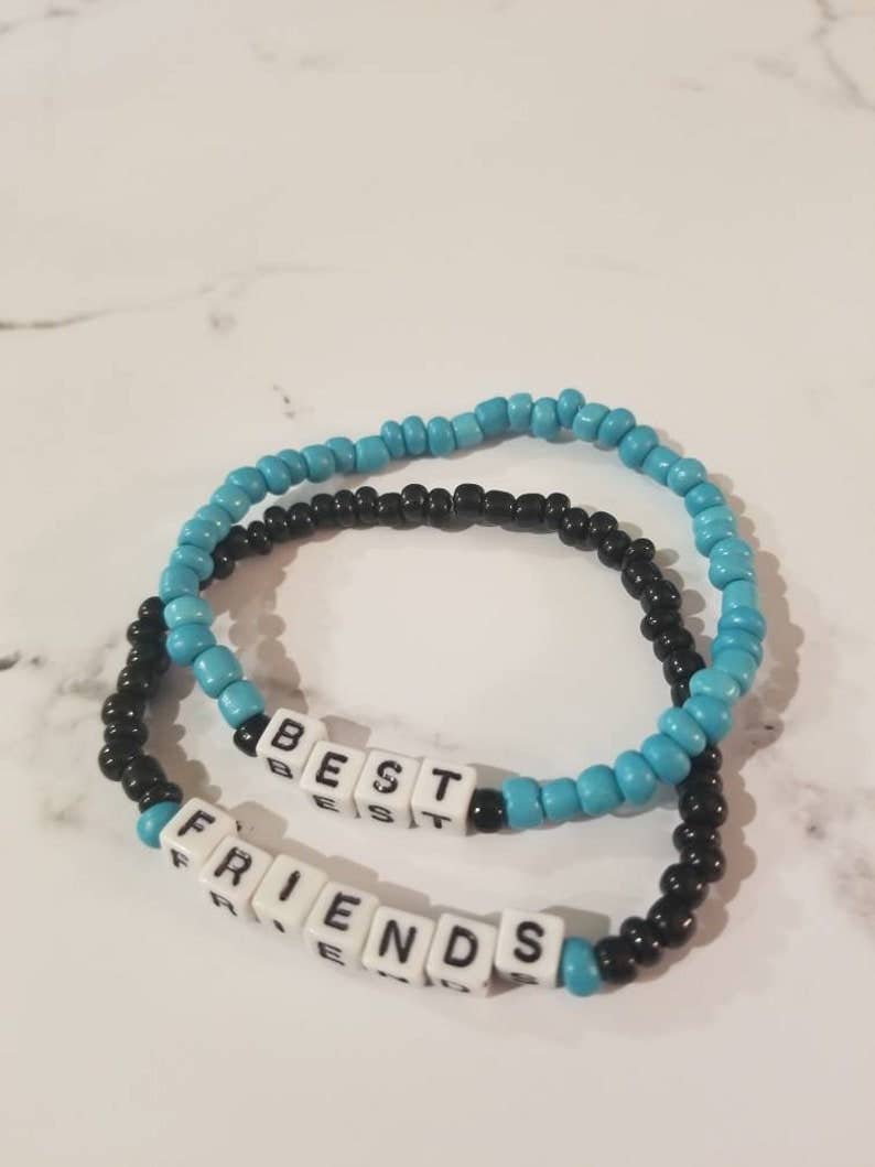 Best Friend Bracelet Packs | Matching Bracelets Best & Friend - Spiral Circle