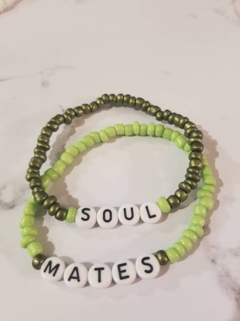 Best Friend Bracelet Packs | Matching Bracelets Soul & Mates - Spiral Circle
