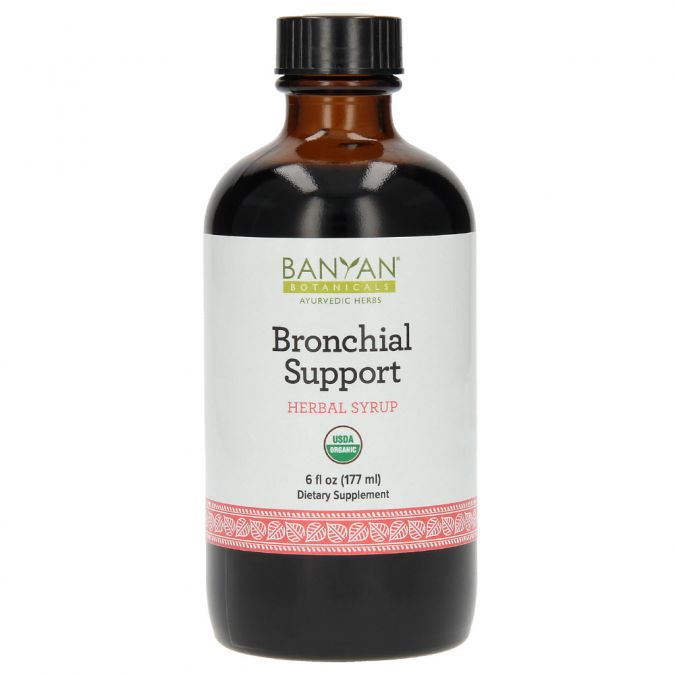 Bronchial Support - Herbal Syrup 6 fl oz - Spiral Circle