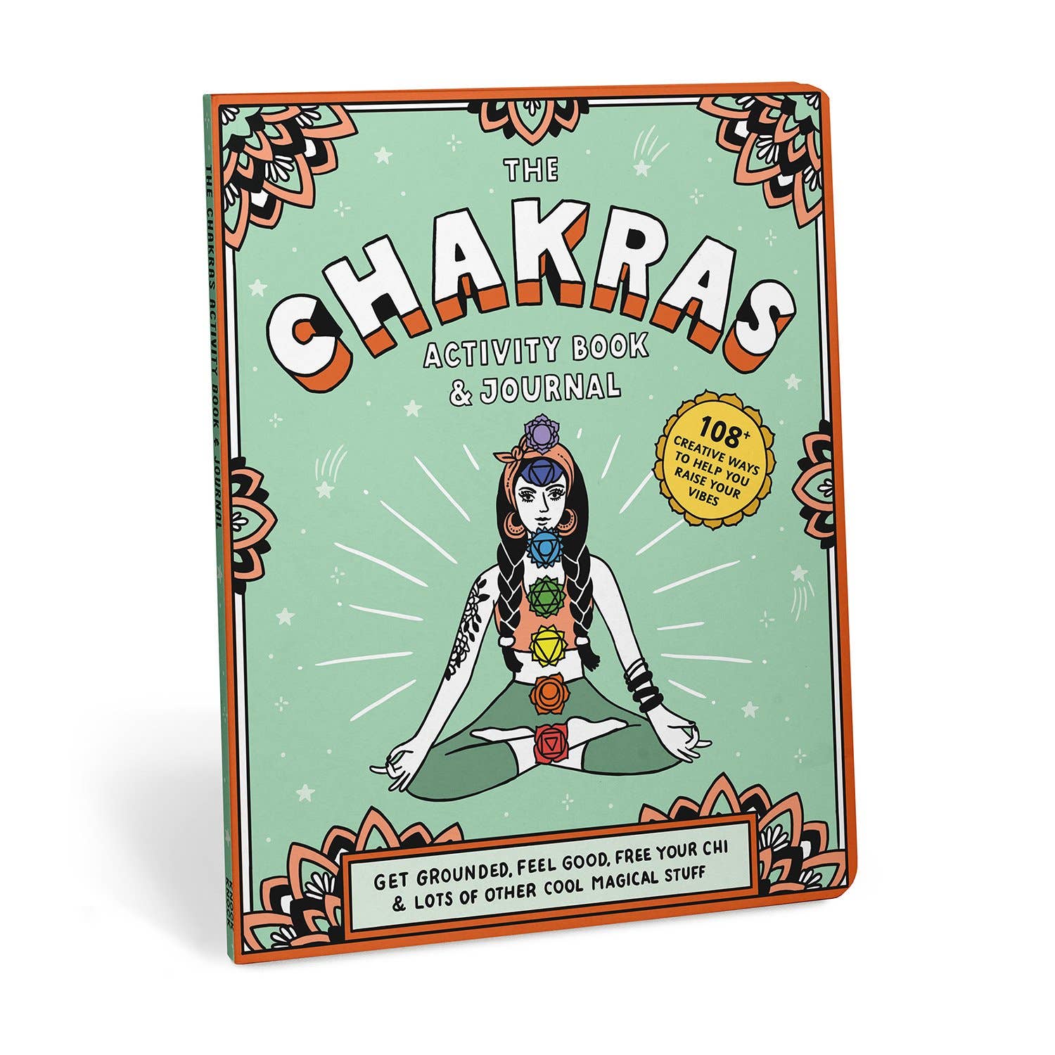 Chakras Activity Book & Journal - Spiral Circle