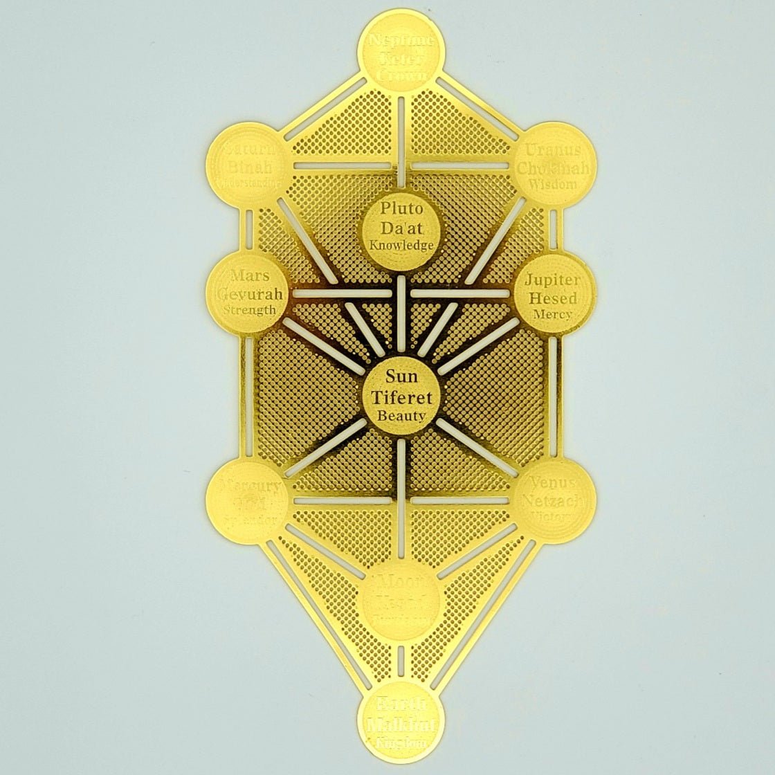 Gold Grids | 18k - Spiral Circle