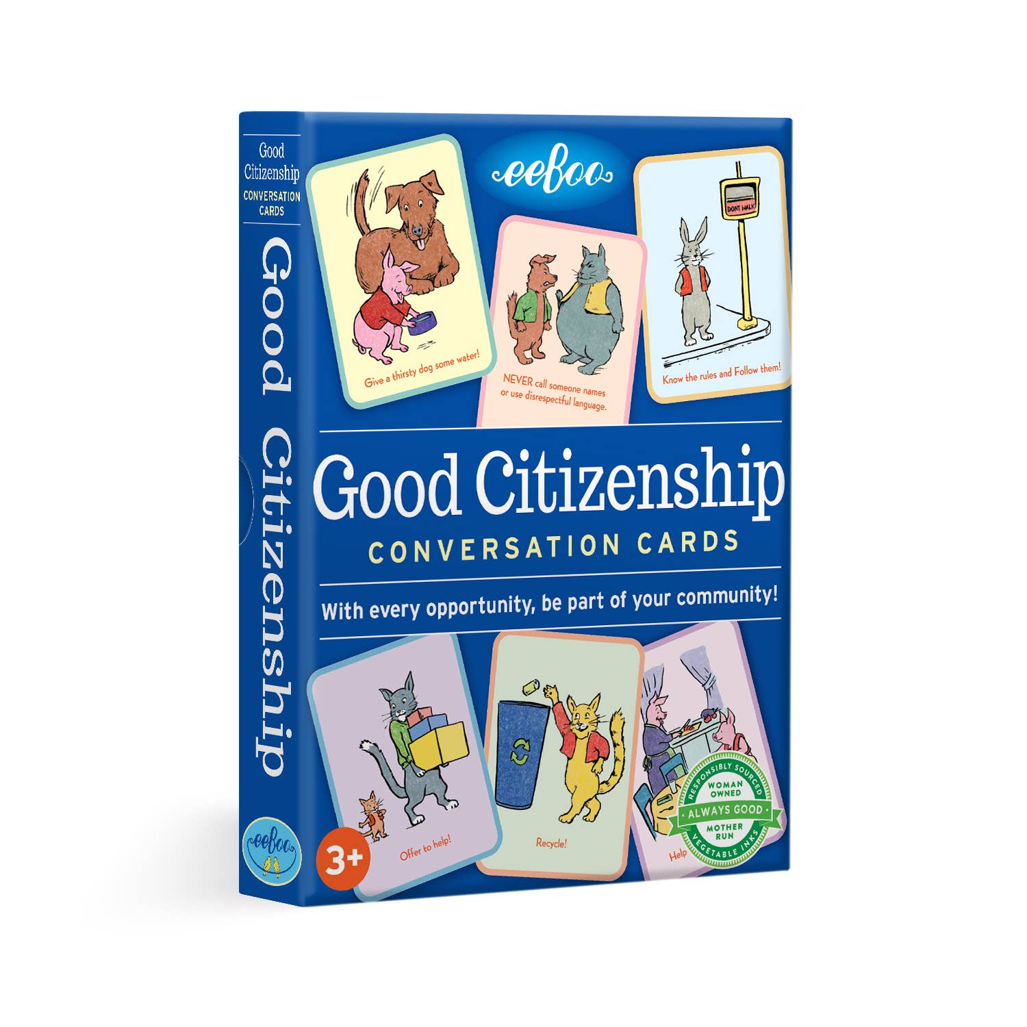 Good Citizenship Flash Cards - Spiral Circle