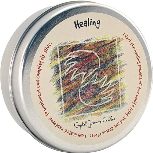 Healing | Candle in Travel Tin - Spiral Circle