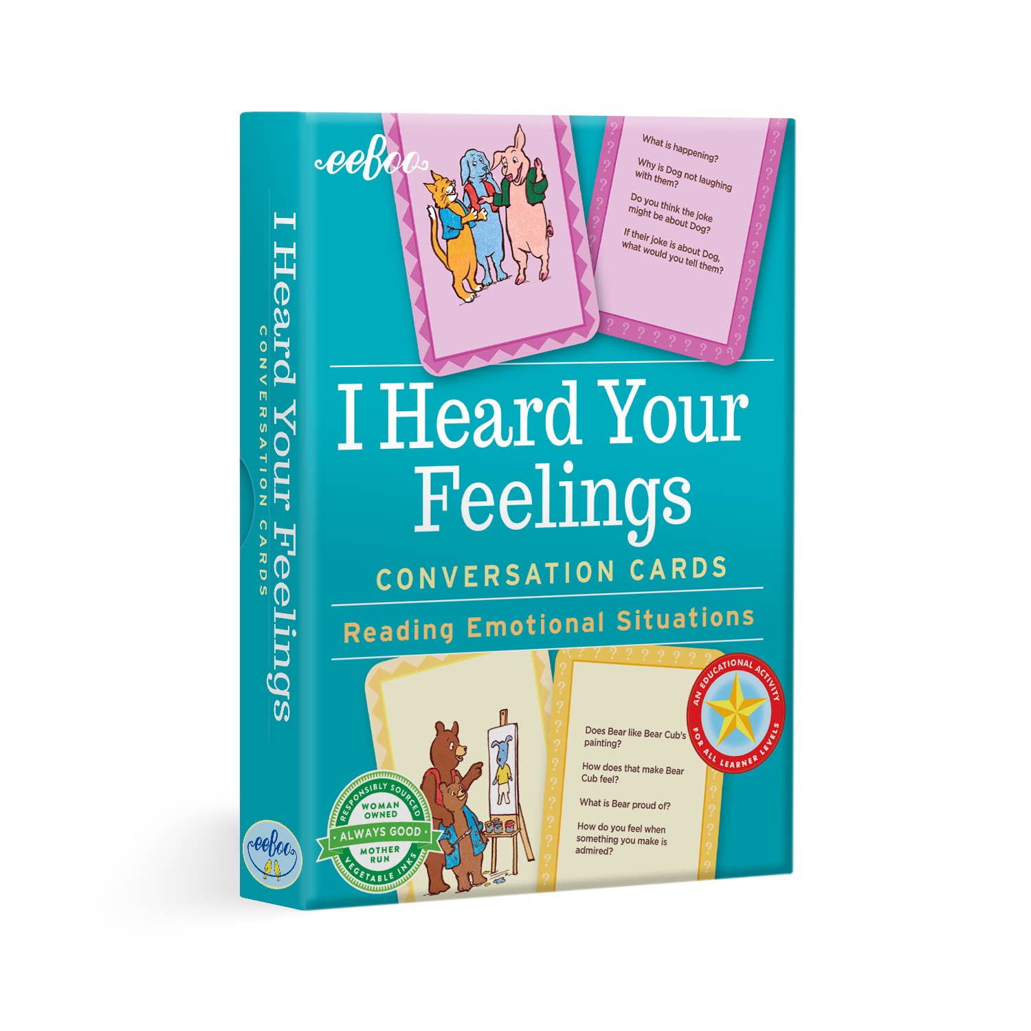 I Heard Your Feelings Conversation Cards - Spiral Circle