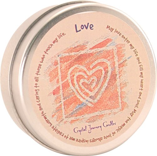 Love | Candle in Travel Tin - Spiral Circle