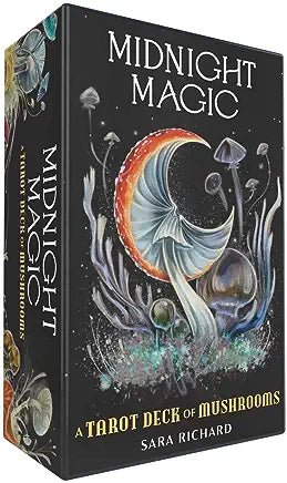Midnight Magic Tarot Deck of Mushrooms - Spiral Circle