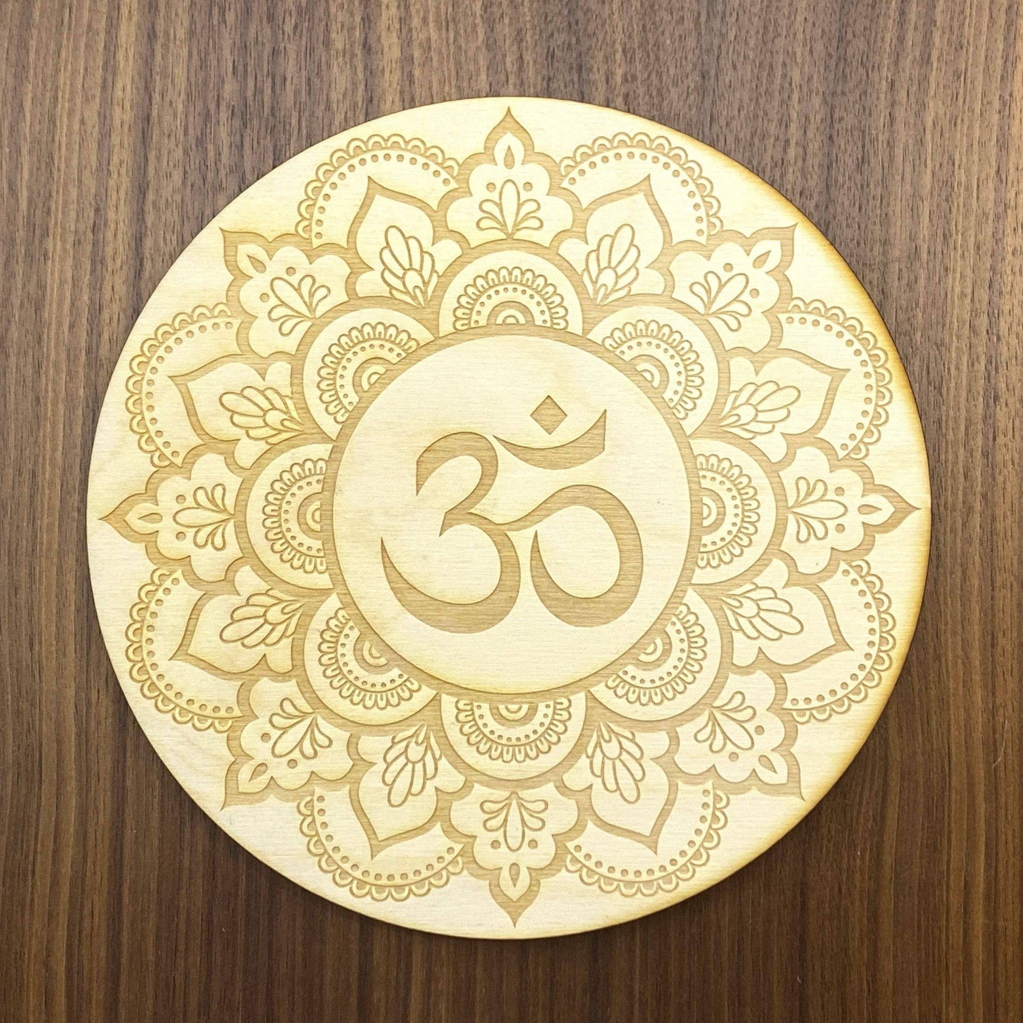 Om Mandala #22 | 6 inches - Spiral Circle