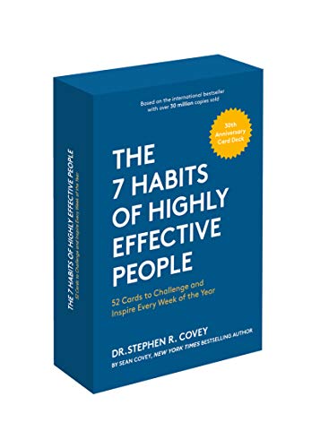 The 7 Habits of Highly Effective People: 30th Anniversary Card Deck - Spiral Circle