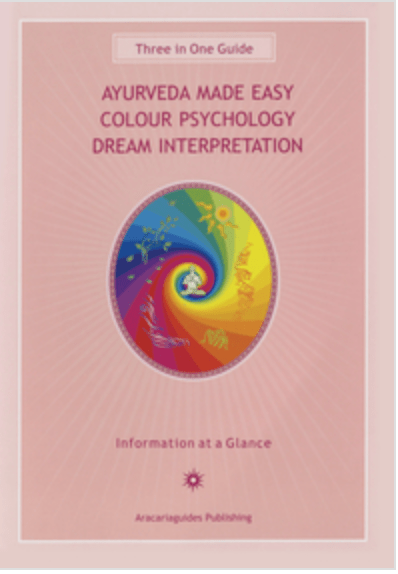 Three in one guide | Ayurveda Made Easy, Color Psychology and Dream Interpretation - Spiral Circle