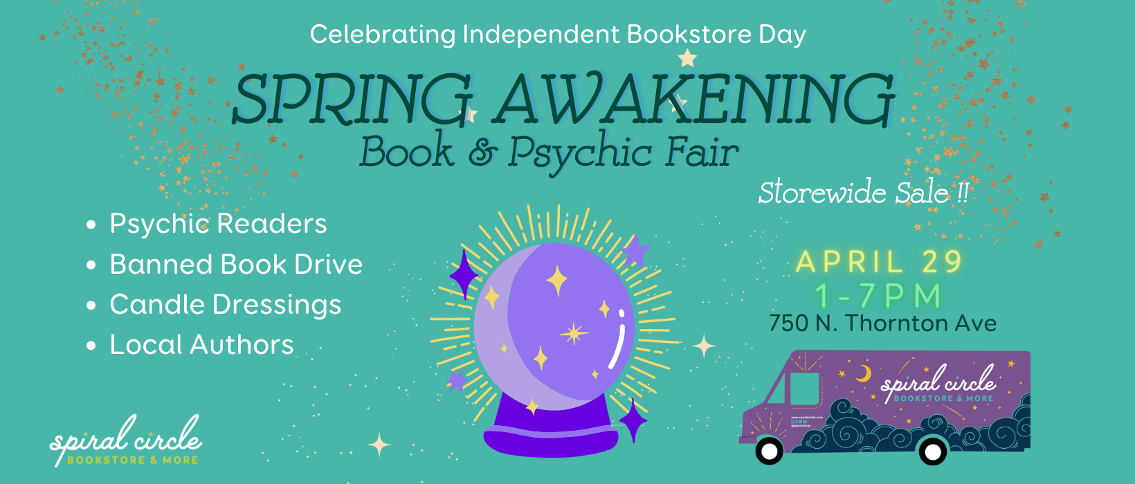 Spring Awakening: Book & Psychic Fair 2023 - Spiral Circle