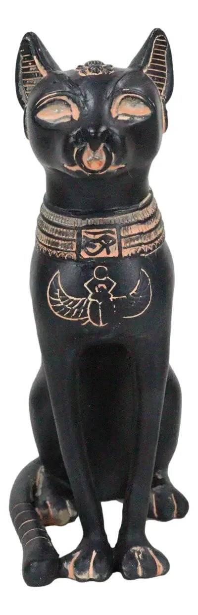 10252 Small Egyptian Bastet Cat - Spiral Circle