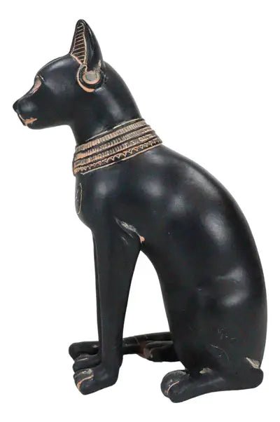 10252 Small Egyptian Bastet Cat - Spiral Circle