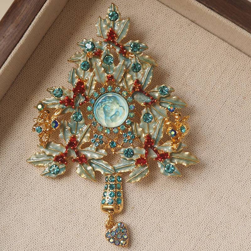 Vintage Medieval Sun Brooch