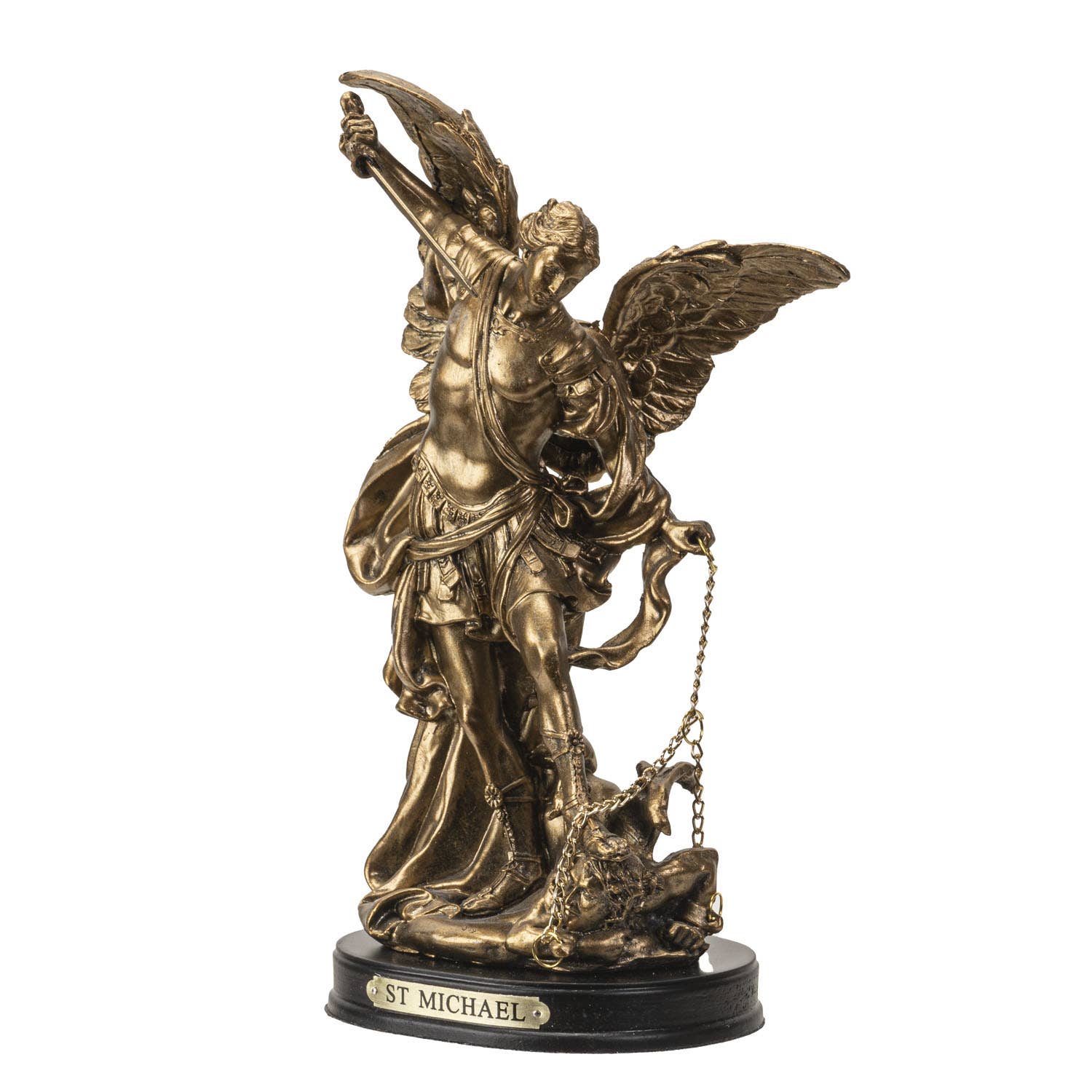 11482 Saint Michael Statue C/12 - Spiral Circle
