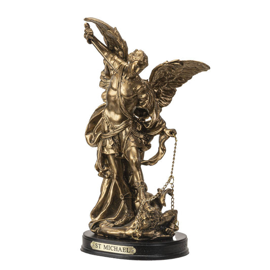 11482 Saint Michael Statue C/12 - Spiral Circle