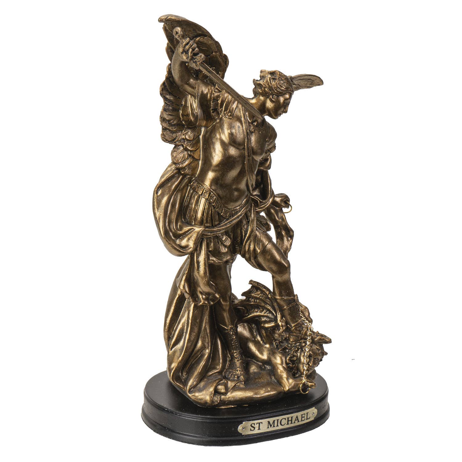 11482 Saint Michael Statue C/12 - Spiral Circle