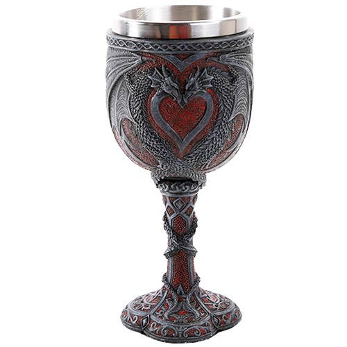 11557 Double Dragon Goblet - Spiral Circle