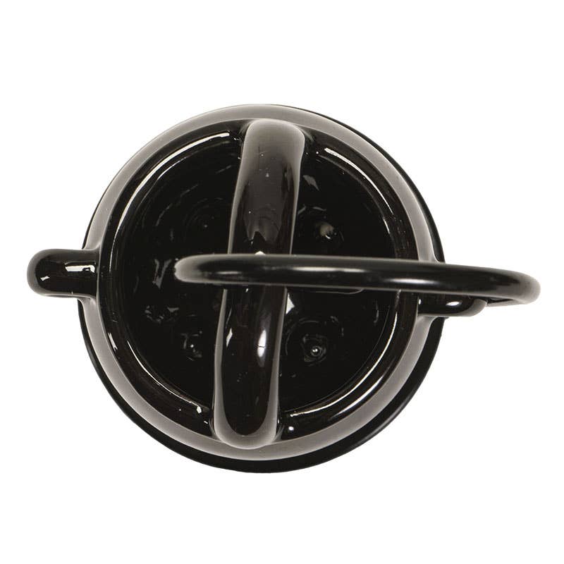 14085 Hanging Cauldron Oil Burner - Spiral Circle
