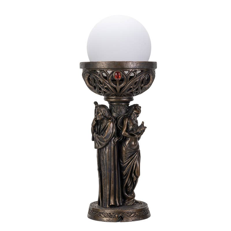 14140 Mother Maiden Crone Lamp - Spiral Circle