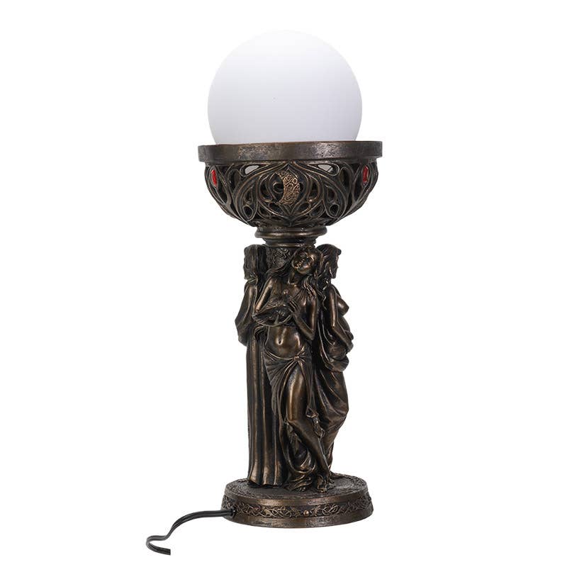 14140 Mother Maiden Crone Lamp - Spiral Circle