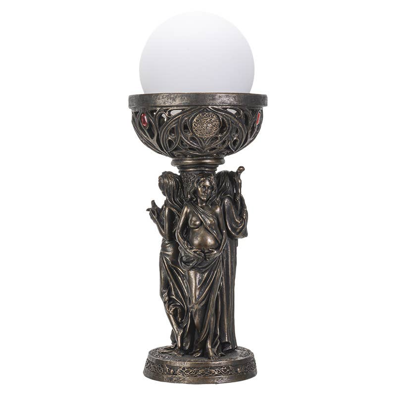 14140 Mother Maiden Crone Lamp - Spiral Circle