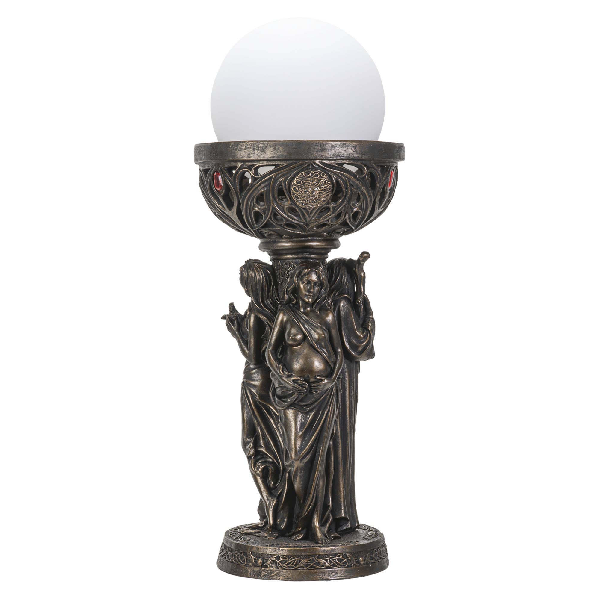14140 Mother Maiden Crone Lamp - Spiral Circle