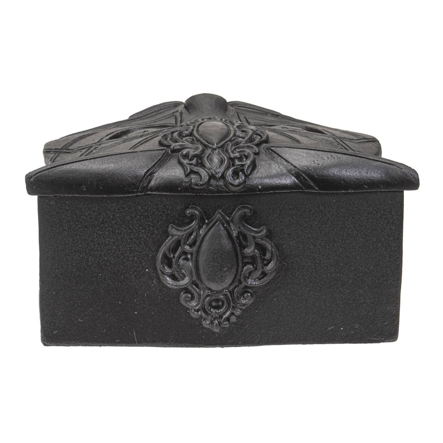 14517 Sacred Black Cat Trinket Box C/36 - Spiral Circle