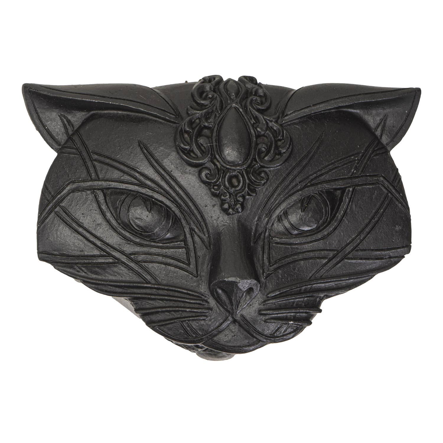 14517 Sacred Black Cat Trinket Box C/36 - Spiral Circle