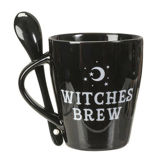 14997 Witches Brew Mug and Spoon Set - Spiral Circle