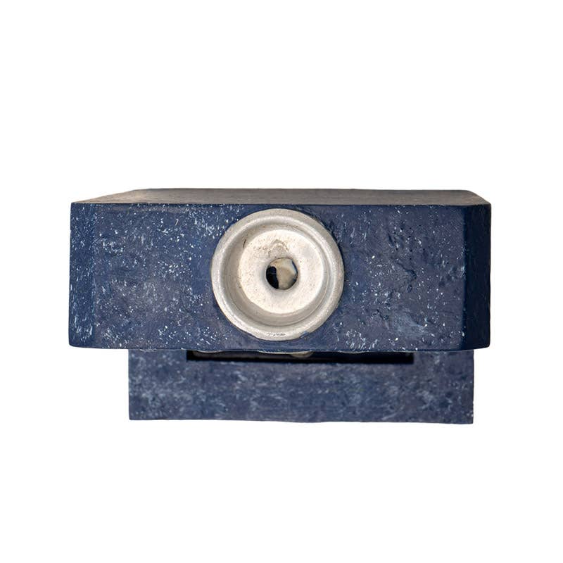 15398 Moon Phase Wolf Backflow Burner - Spiral Circle