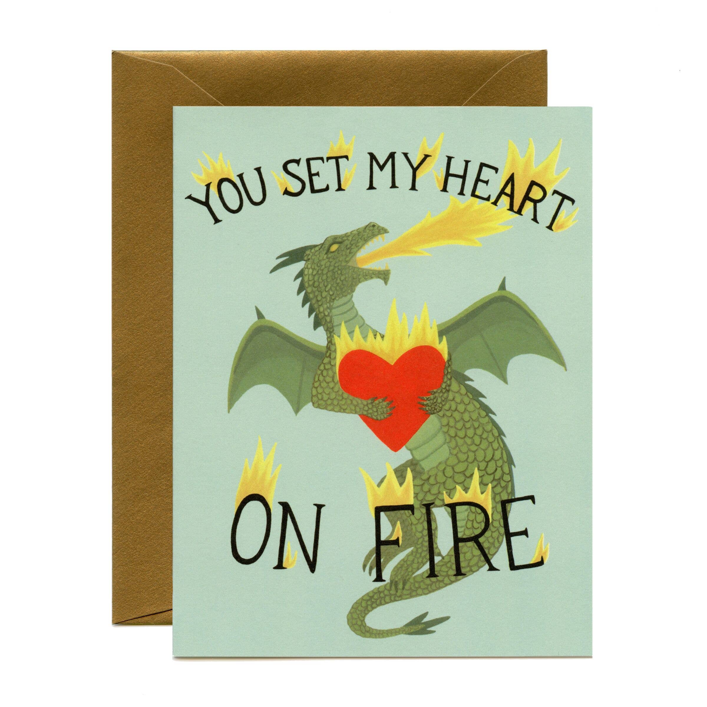 Dragon Fantasy Love Card