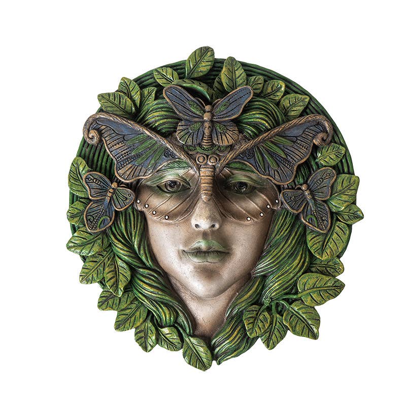 16058 Tree Lady Wall Plaque - Spiral Circle