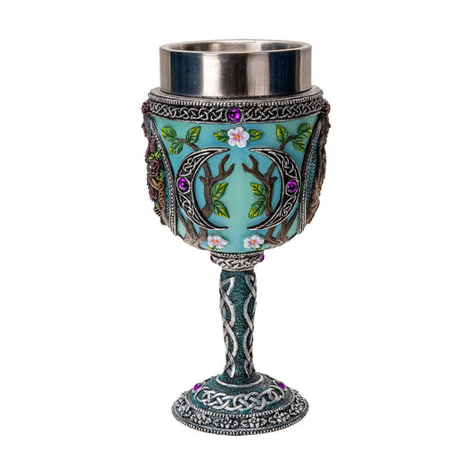 16167 Triple Goddess Maiden Goblet - Spiral Circle