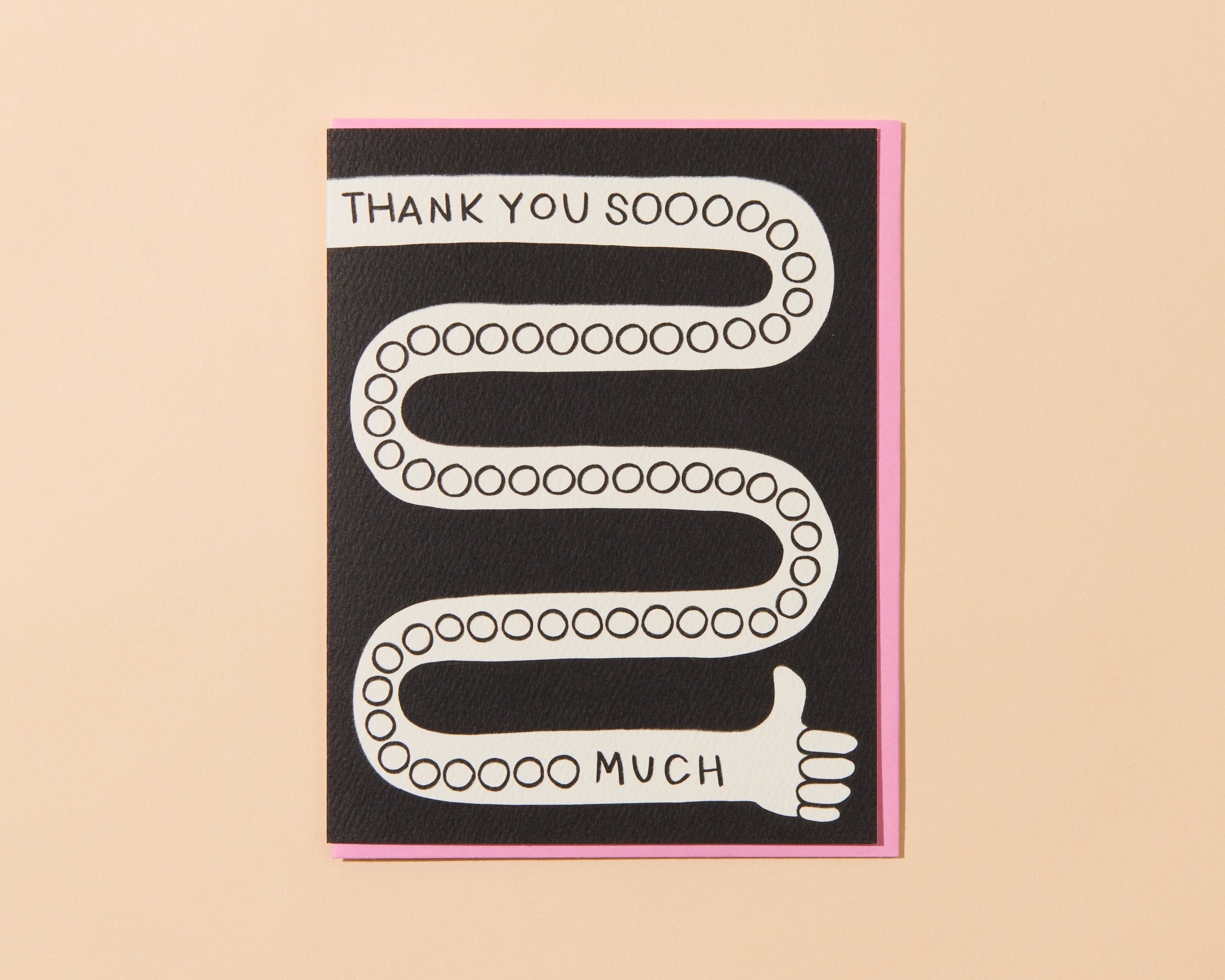 Thank You Card by Love Julia—Thanks Soooo Much (Thumbs Up)