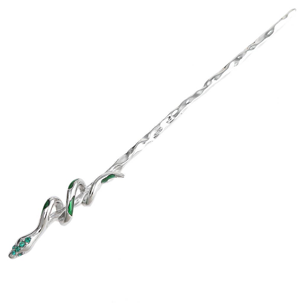 Emerald Eye Snake Hairpins