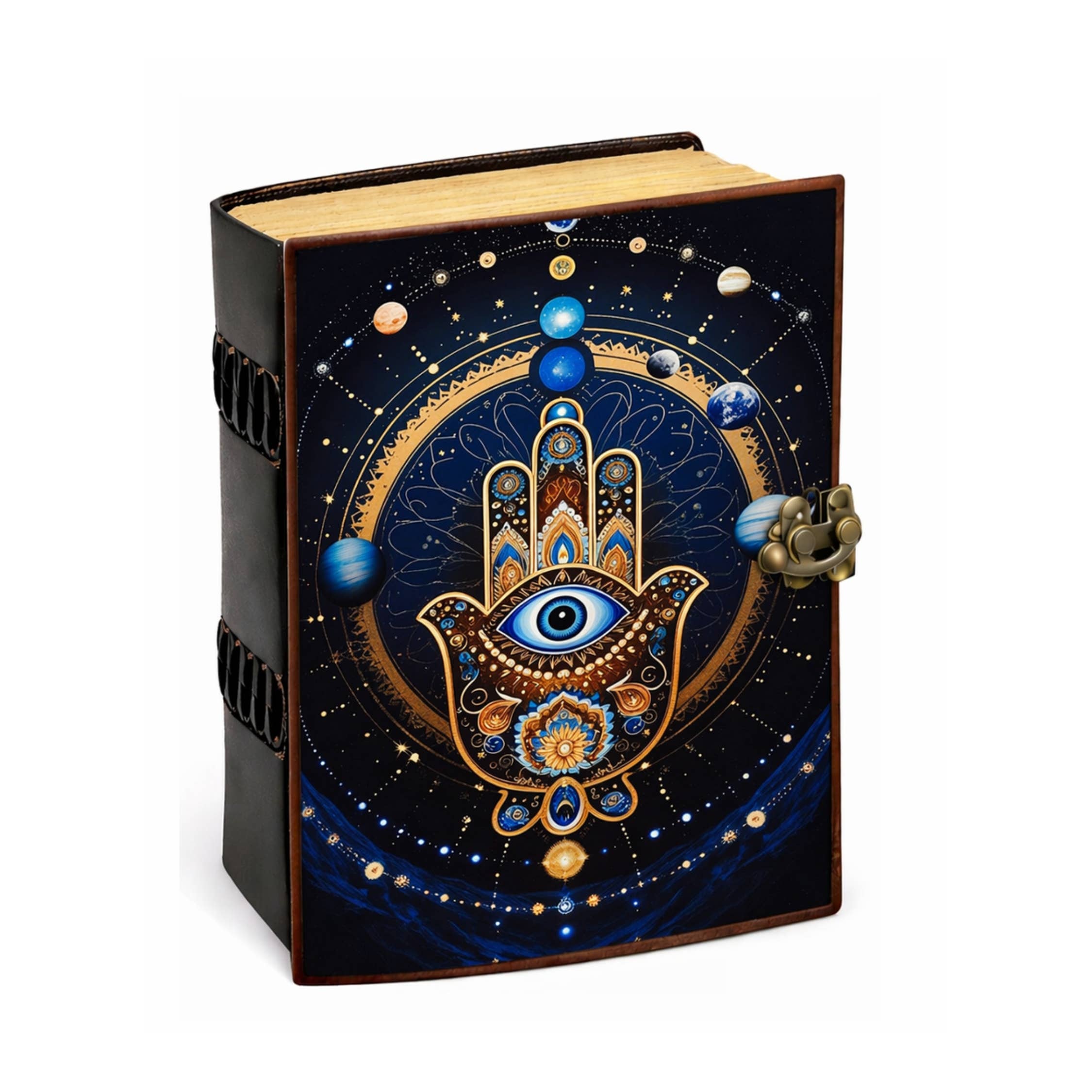 Grimoire Leather Journal Vintage Gothic Travel Book Diary
