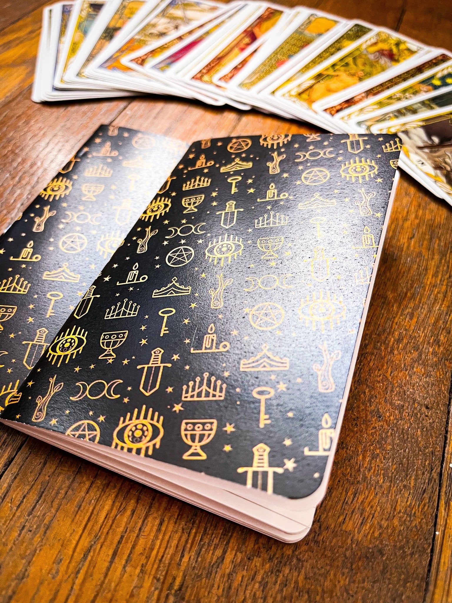 2 - Pack Pocket Tarot Journals - Spiral Circle