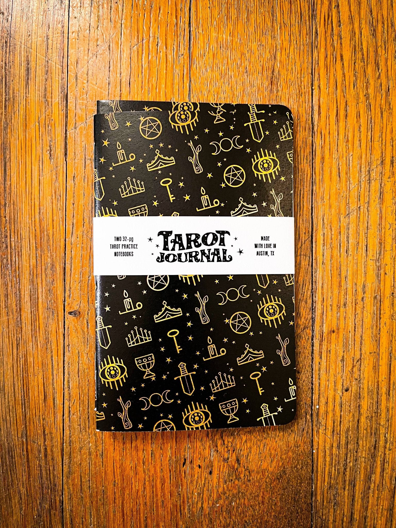 2 - Pack Pocket Tarot Journals - Spiral Circle