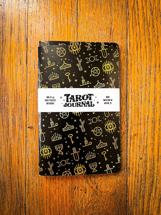 2 - Pack Pocket Tarot Journals - Spiral Circle
