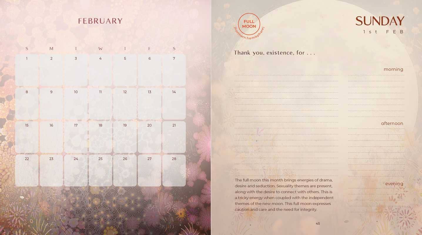 2026 Gratitude Diary and Daily Planner Calendar by Melanie Spears - Spiral Circle