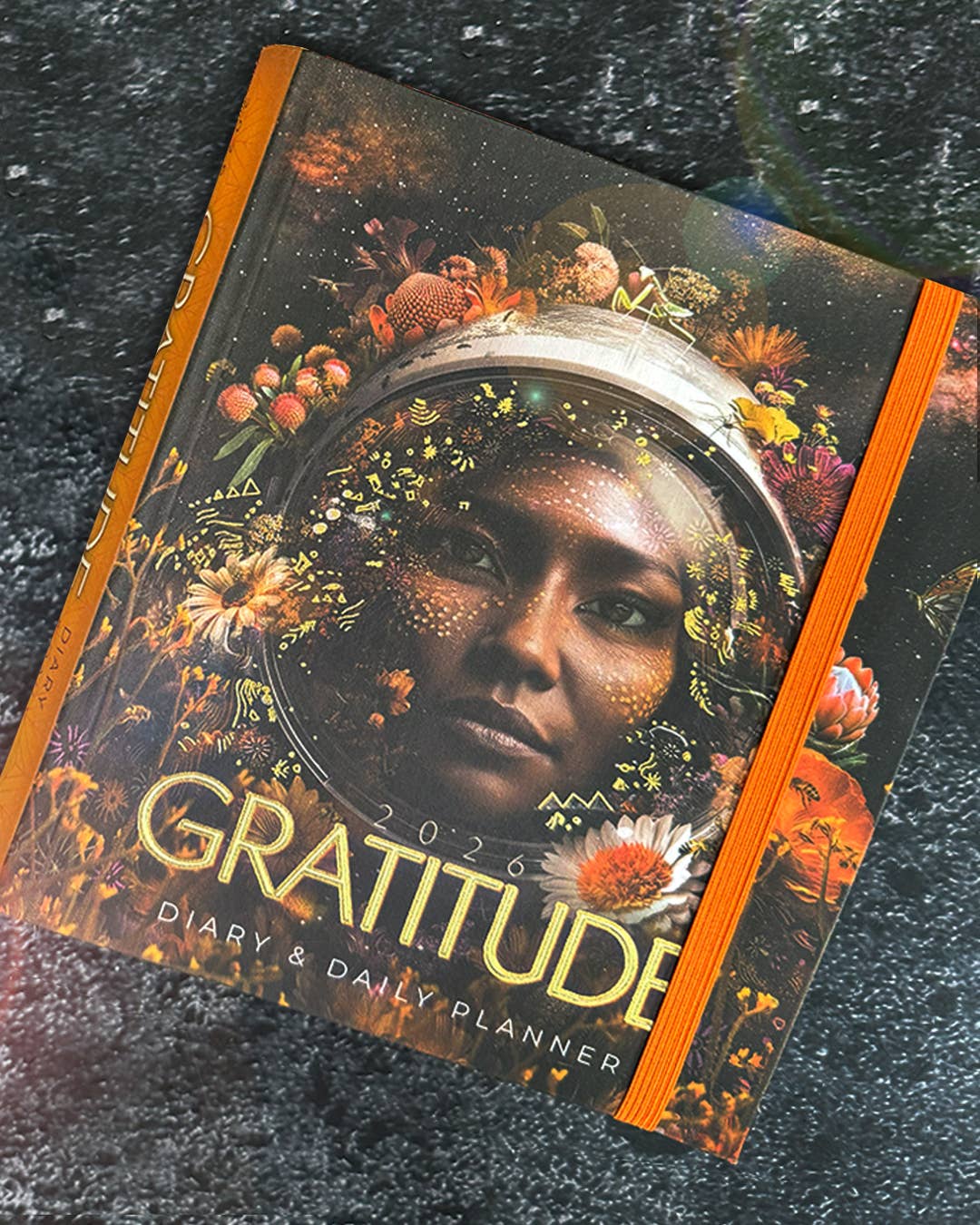 2026 Gratitude Diary and Daily Planner Calendar by Melanie Spears - Spiral Circle