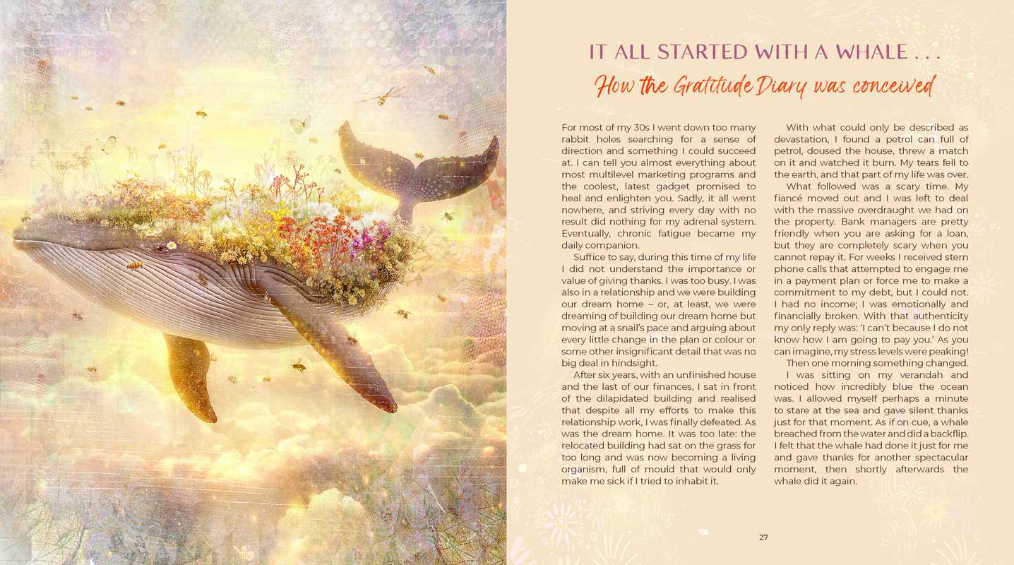 2026 Gratitude Diary and Daily Planner Calendar by Melanie Spears - Spiral Circle