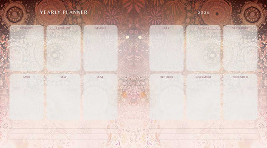 2026 Gratitude Diary and Daily Planner Calendar by Melanie Spears - Spiral Circle