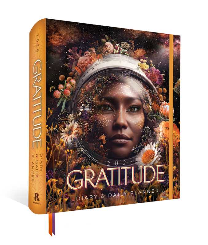 2026 Gratitude Diary and Daily Planner Calendar by Melanie Spears - Spiral Circle