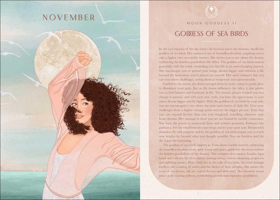 2026 Moon Goddess Planner Calendar: Northern Hemisphere by Nicci Garaicoa - Spiral Circle