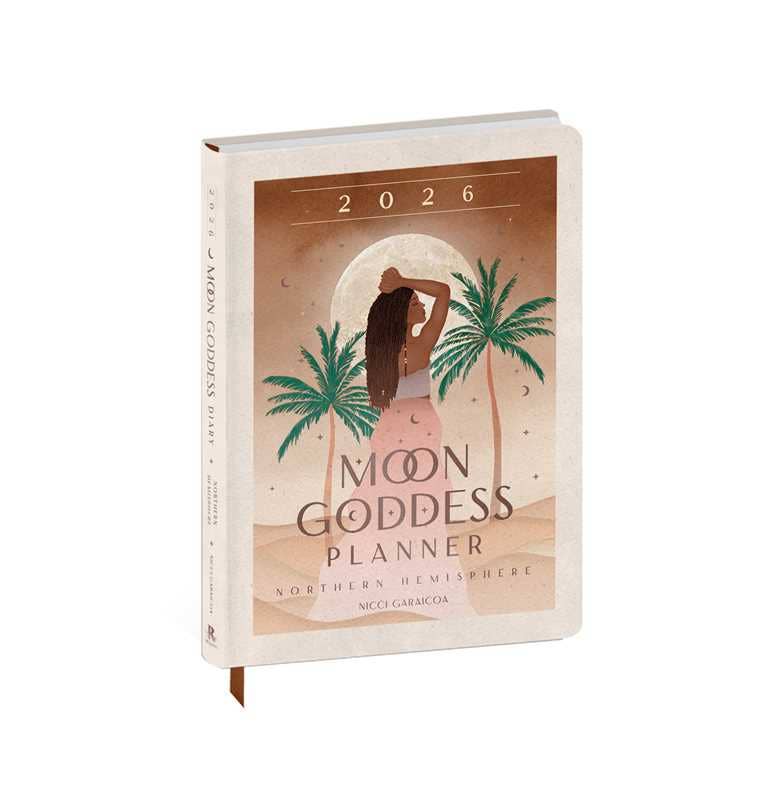 2026 Moon Goddess Planner Calendar: Northern Hemisphere by Nicci Garaicoa - Spiral Circle