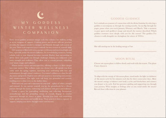 2026 Moon Goddess Planner Calendar: Northern Hemisphere by Nicci Garaicoa - Spiral Circle