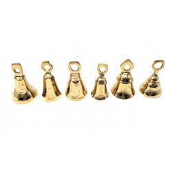 2.5-3" Brass Bell - Spiral Circle